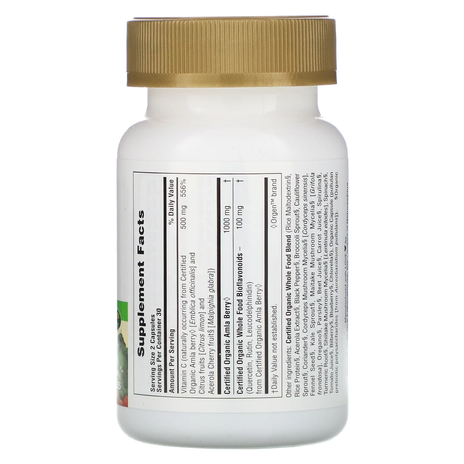 Natural Organics Laboratories Natures Plus Source of Life Garden Vitamin C, 60 ea