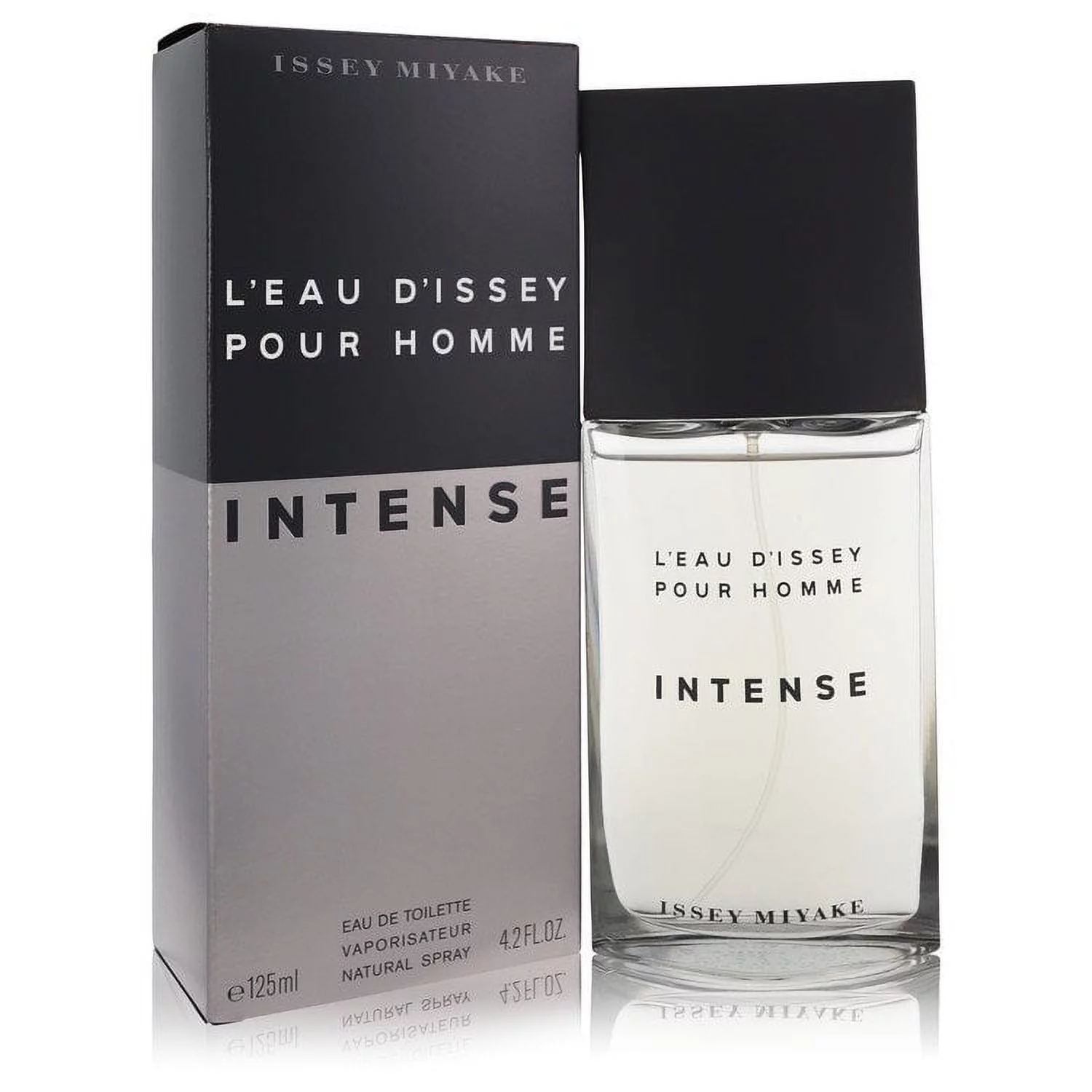 L'eau D'Issey Pour Homme Intense by Colognes Issey Miyake Eau De Toilette Spray 4.2 oz for Male
