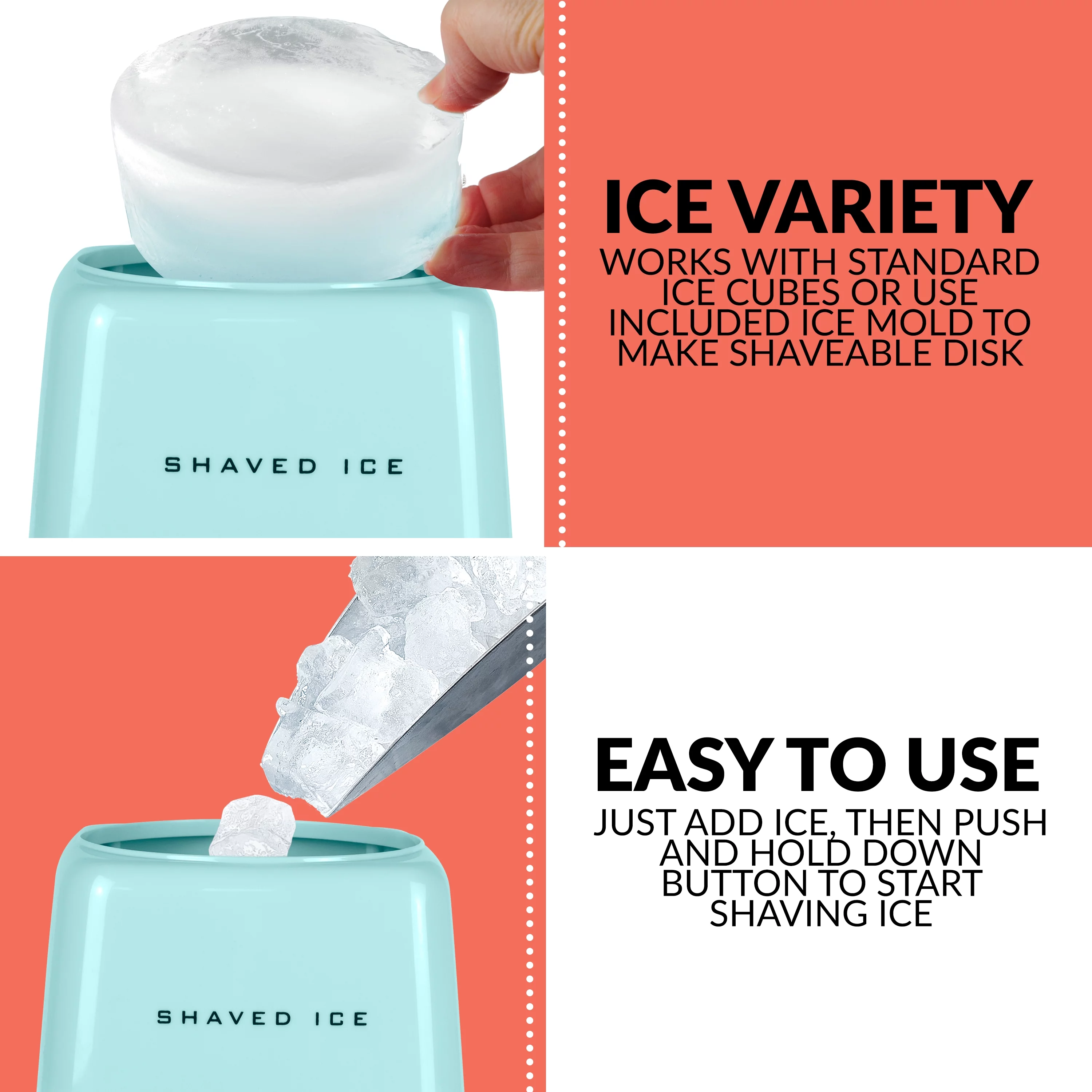 Nostalgia IS2AQ Electric Shaved Ice & Snow Cone Maker