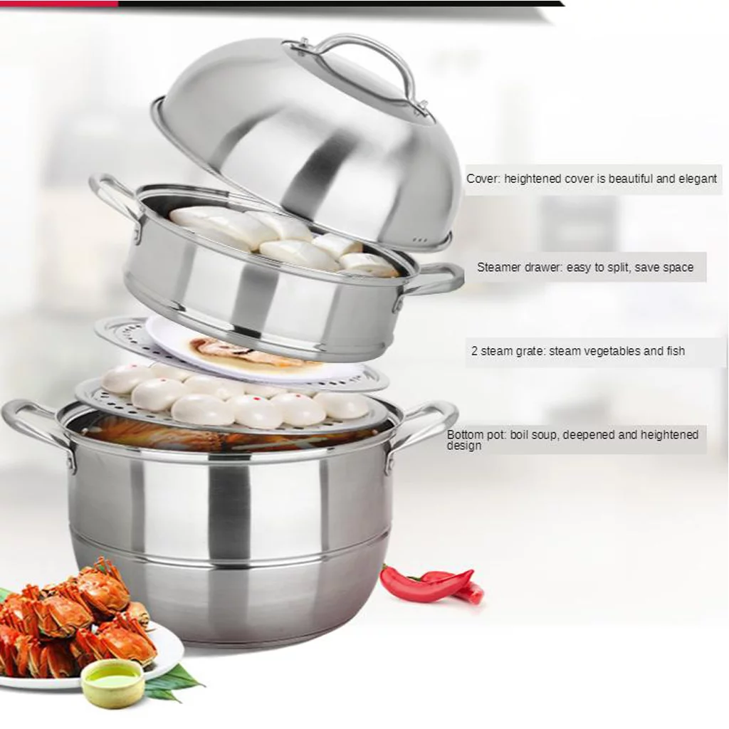 304 Stainless Steel Steamer Pot , Halogen Lamp, Electric , Ceramic Deer, Induction Cooker S