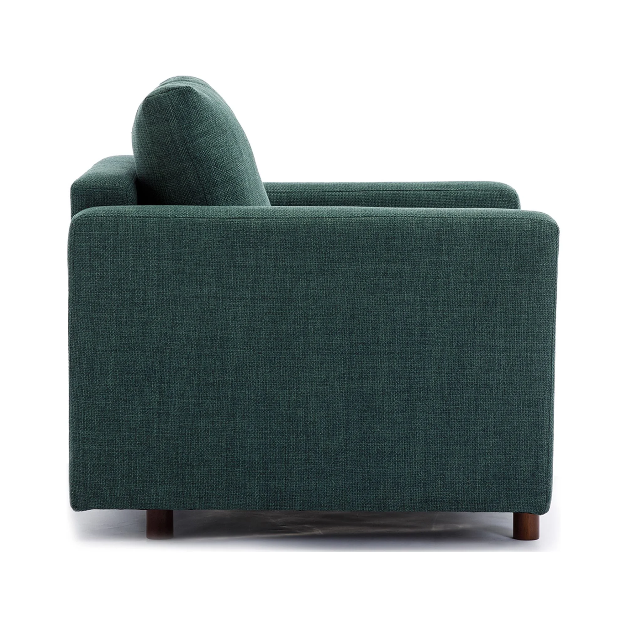 Andoer Single Seat Module Sofa Sectional Couch,Cushion Covers Non-removable and Non-Washable,Green