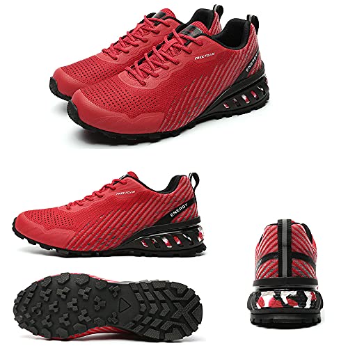 Trail Running Shoes Men Wide Running Shoes for Men Cross Country Shoes Men Big and Tall Men Hiking Shoes ASK829