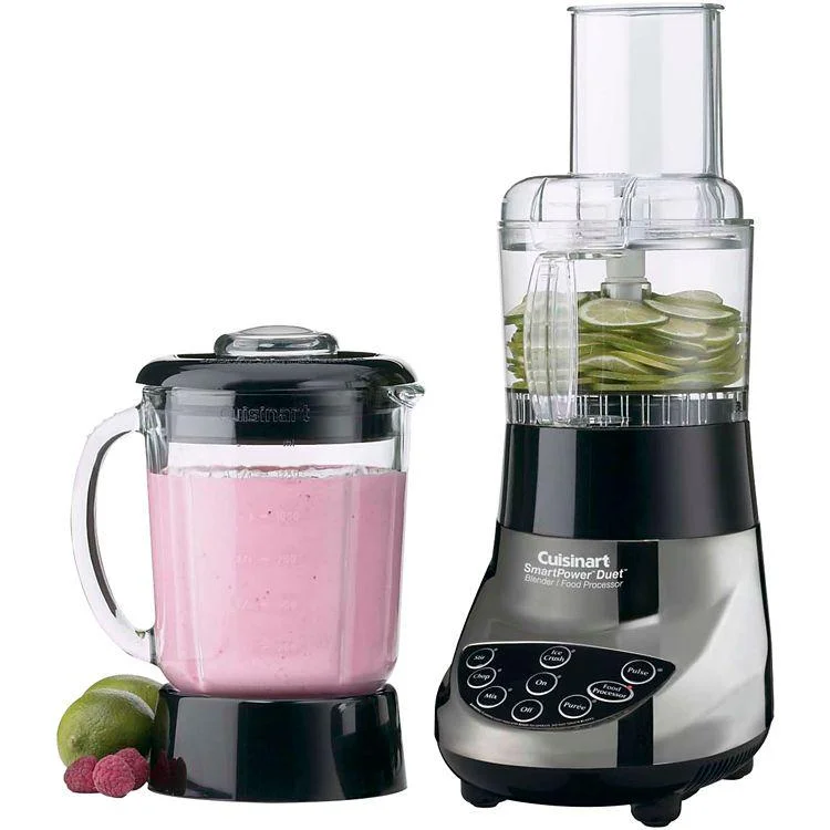 Cuisinart SmartPower Duet Blender/Food Processor in Brushed Chrome