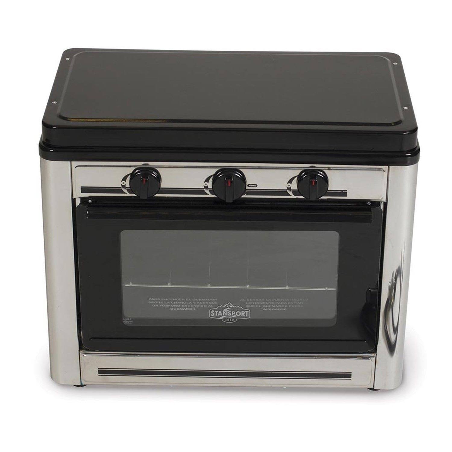 Stansport Propane Outdoor Camp Oven and 2 Burner Range