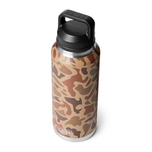 YETI Rambler 46 oz Bottle, Vacuum Insulated, Leakproof, Stainless Steel with Chug Cap