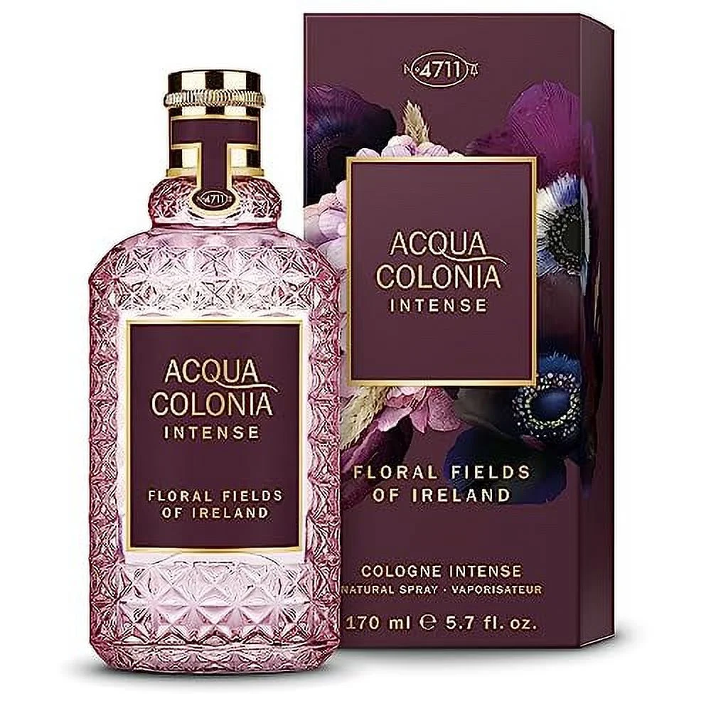 4711 Acqua Colonia Floral Fields of Ireland by Maurer & Wirtz Eau De Cologne Intense Spray (Unisex) 5.7 oz Women