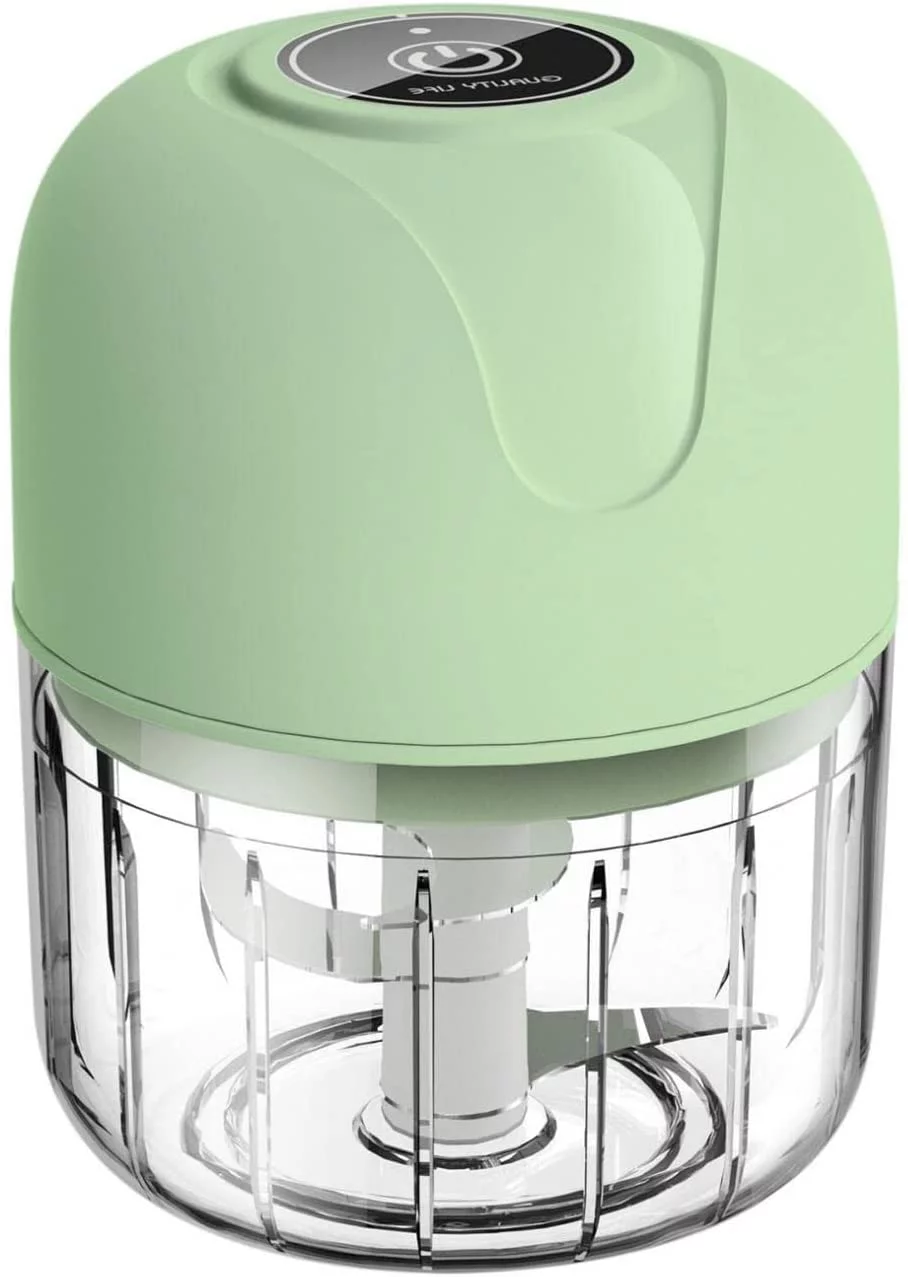 Mini Food Chopper Electric Garlic Chopper Food Processor for Garlic Pepper Chili Onion Celery Ginger Meat