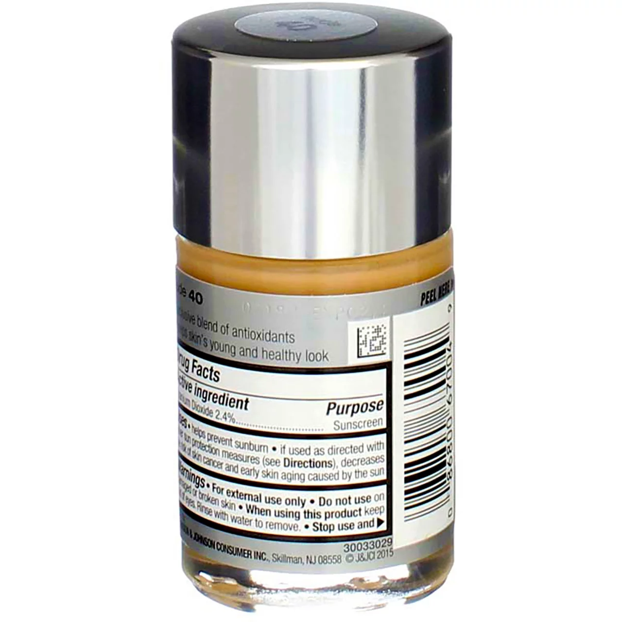 Neutrogena Healthy Skin Liquid Makeup SPF 20, Nude [40], 1 oz (Pack of 2)