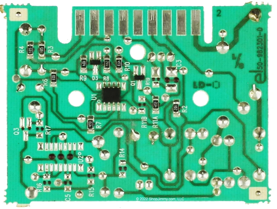 GE Dryer WE04X10103 559C213G05 Dampness Sensor Control Board - No Buzzer