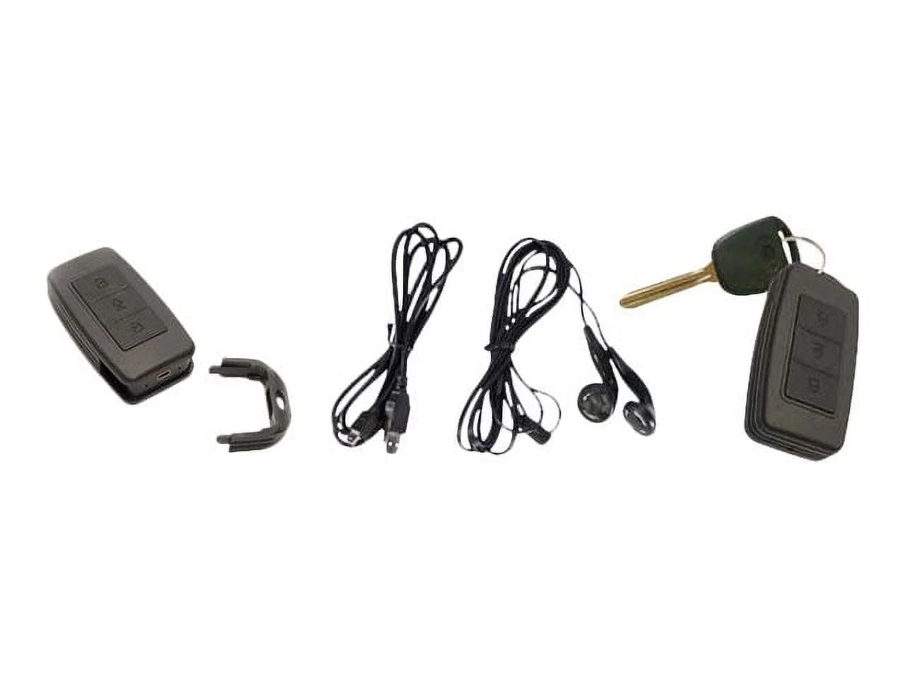 KJB Security Products DR100 Key Fob Style Voice Recorder - 2GB