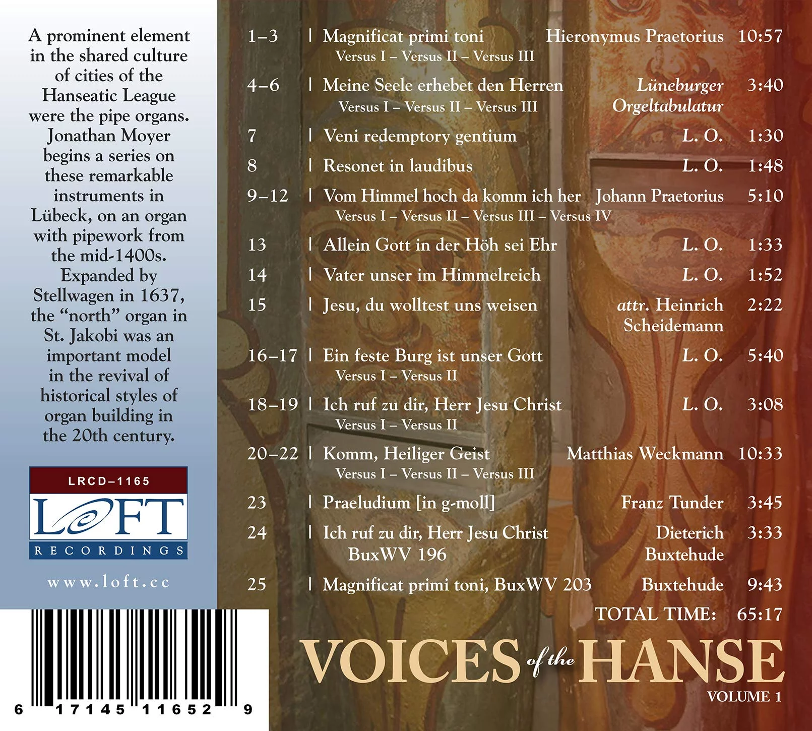 Voices of the Hanse 1 / Various - Voices of the Hanse 1 - CD
