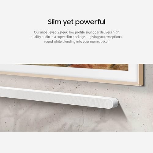 SAMSUNG HW-S50B/ZA 3.0ch All-in-One Soundbar w/Dolby 5.1, DTS Virtual:X, Q Symphony, Built in Center Speaker, Adaptive Sound Lite, Bluetooth Multi Connection, 2022 Black