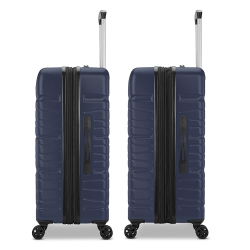 Samsonite Evolve SE Hardside Expandable Luggage with Double Spinner Wheels, Bass Black, Carry-on