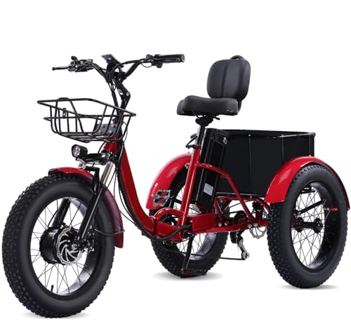 Adult Electric Tricycle Adult Tricycle 3 Wheel Bikes Adults Electric Three Wheel Bike