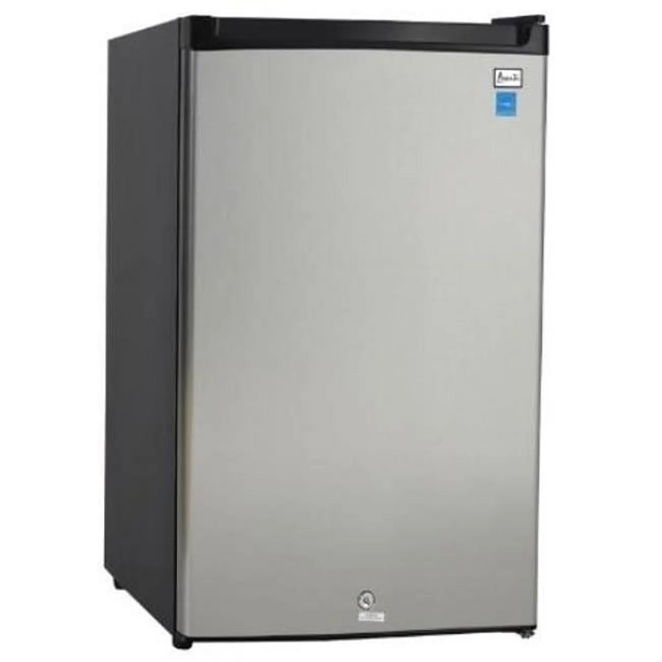 4.5 CF Counterhigh Refrigerator - Black with Stainless Door