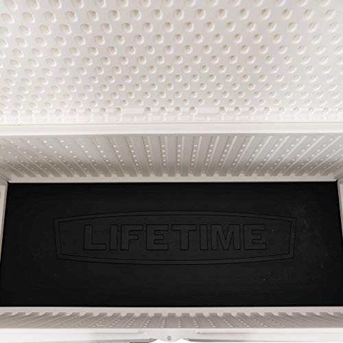 Lifetime 60012 Extra Large Deck Box, 130 Gallon, Desert Sand/Brown