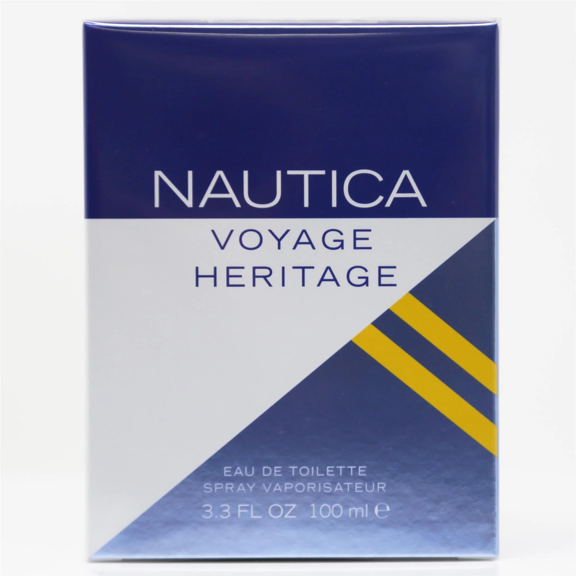 Nautica Voyage Heritage by Nautica Eau De Toilette Spray 3.4 oz for Men Pack of 4