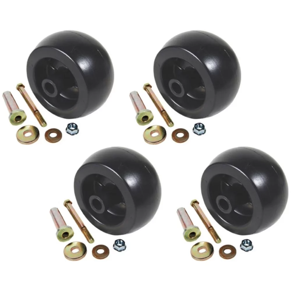 The ROP Shop | (Pack of 4) Deck Wheel Kit for Toro Groundsmaster 72
