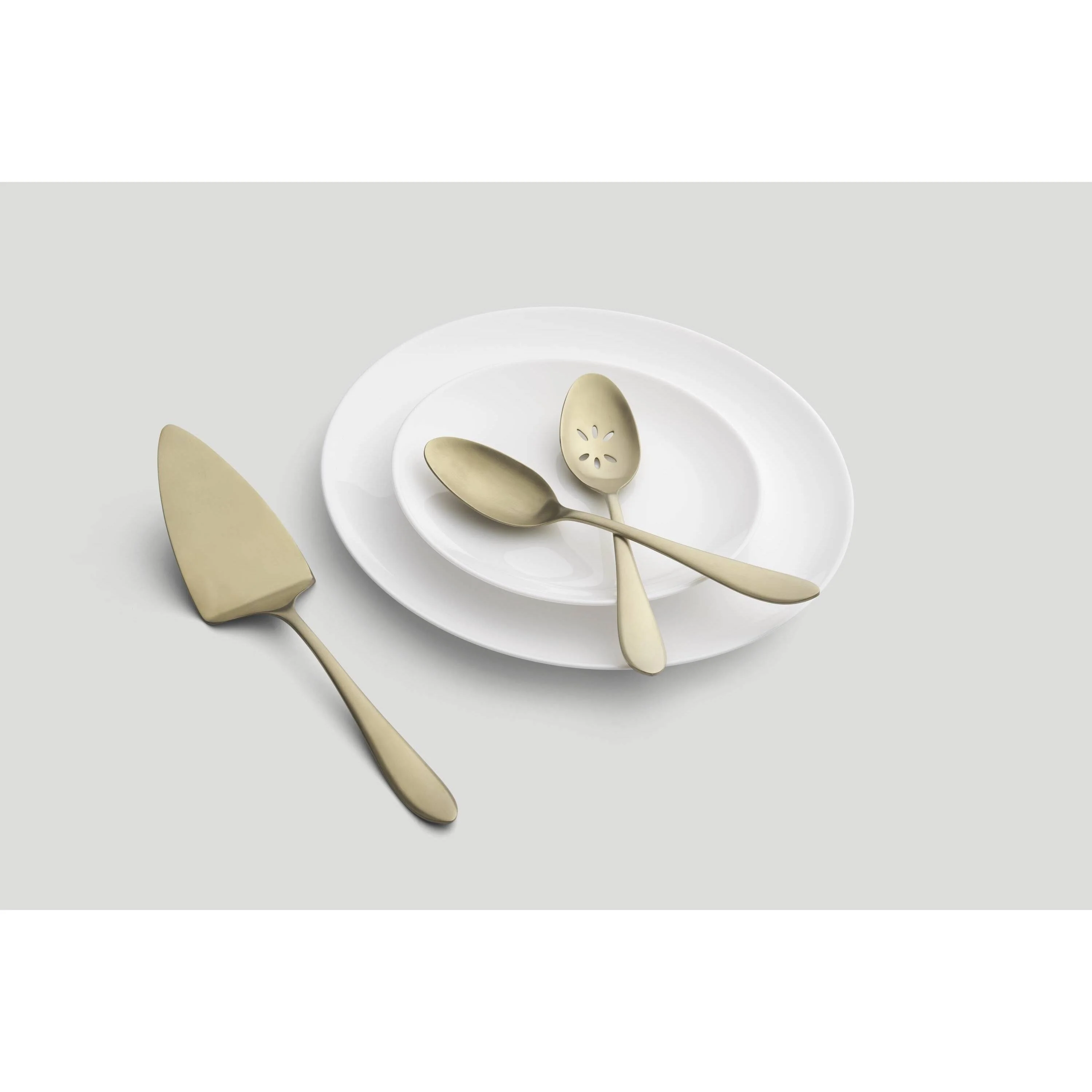 Cambridge Silversmiths Waldwick Champagne Satin 3-Piece Hostess Set