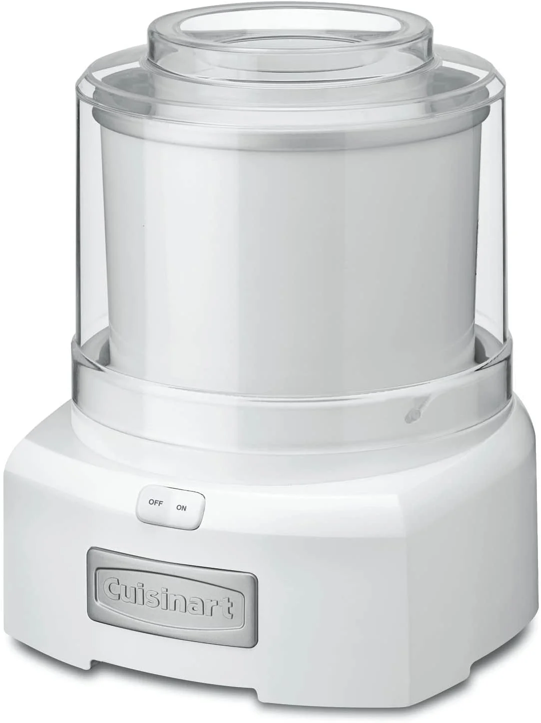 Cuisinart 1.5 Quart Frozen Yogurt ICE-21P1 Ice Cream Maker, Qt, White