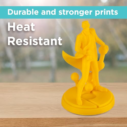 Polymaker ABS Filament 1.75mm Black, ABS 3D Printer Filament 1.75mm Heat Resistant 1kg - PolyLite ABS 3D Printing Filament 1.75mm, Strong & Durable, Dimensional Accuracy +/- 0.03mm