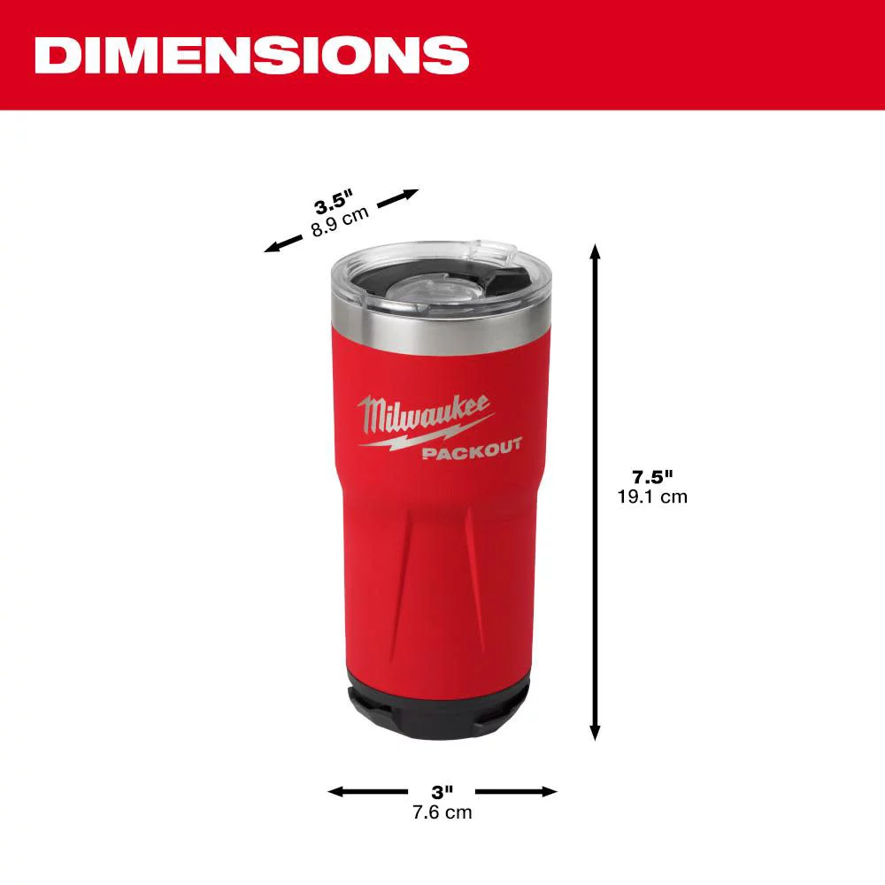 Milwaukee Packout Tumbler 20Oz