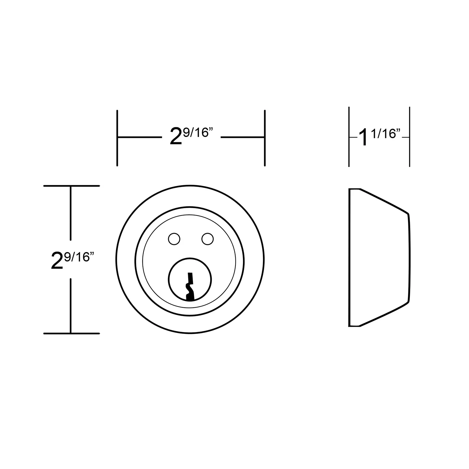 MiLocks WF-02SN W-Series Remote Deadbolt (Satin Nickel)
