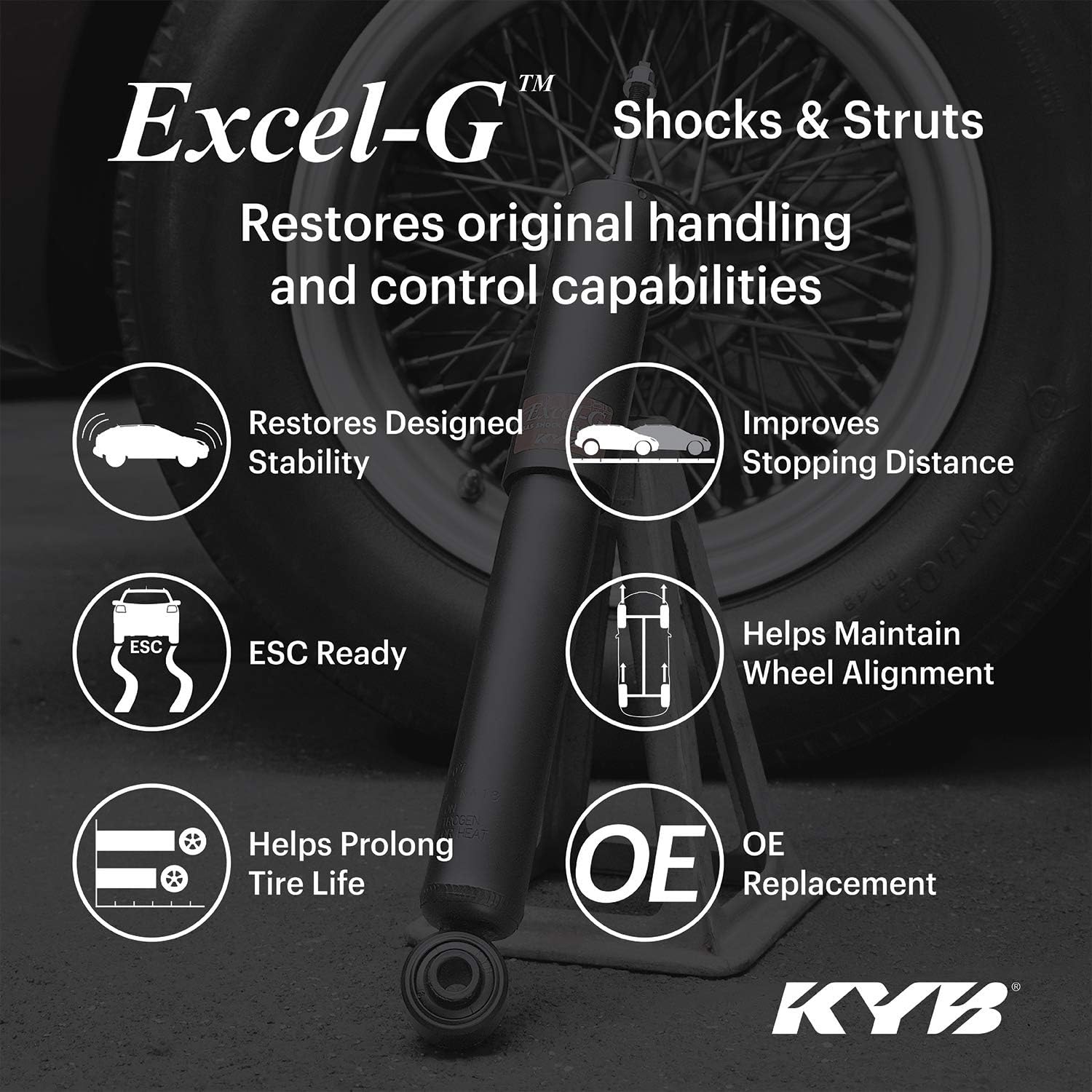 KYB 344265 Excel-G Gas Shock