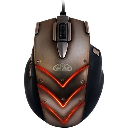 SteelSeries PN62100 World of Warcraft Cataclysm MMO Gaming Mouse, Multicolor