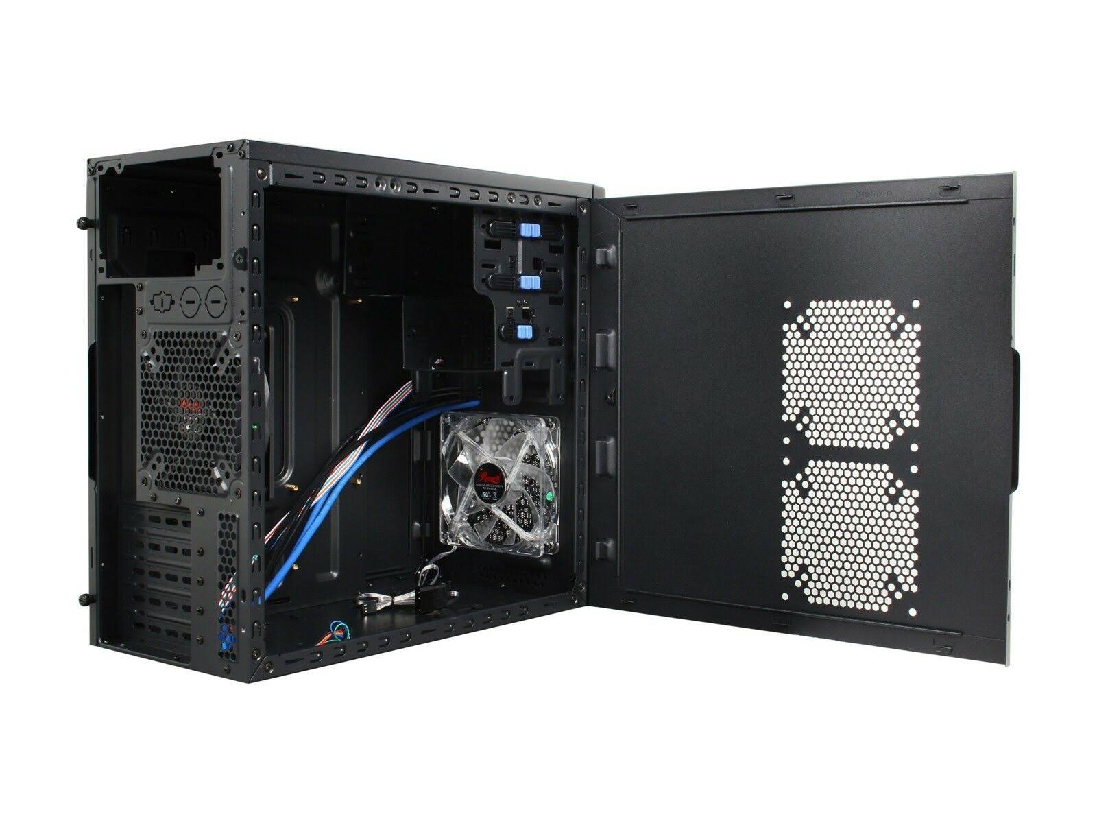 Rosewill Micro-ATX Mini Tower Computer Case with Dual USB 3.0 Dual Fans and