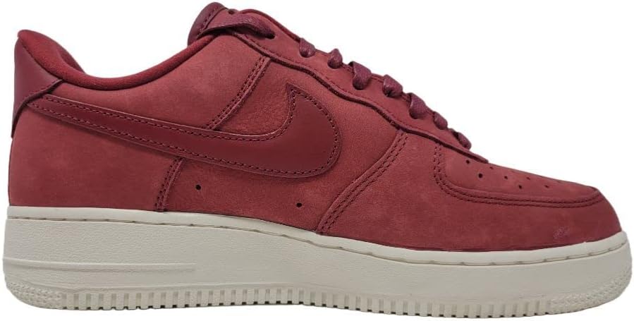 Nike Womens Air Force 1 '07 Basketball Shoes, Team Red/Team Red-Sail, 7 M US