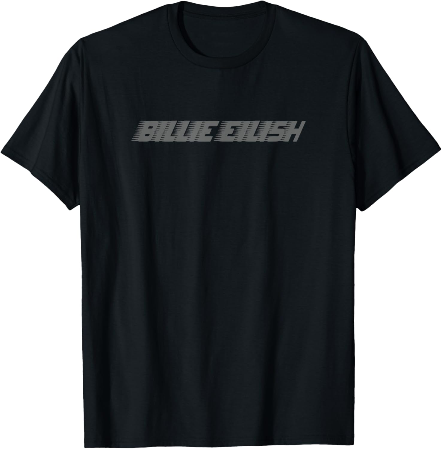 Billie Eilish Official Grey Billie Logo T-Shirt