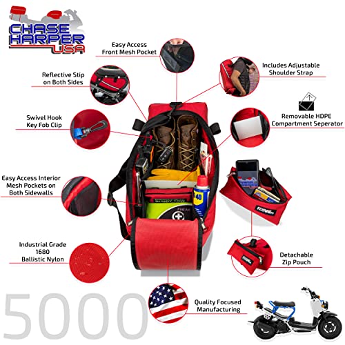 Ruckus 5000 Under The Seat Bag - Compatible with All Ruckus Model Years With Stock Frame - Water and Tear-Resistant, Industrial Grade 1000D Nylon – Backwoods Camo