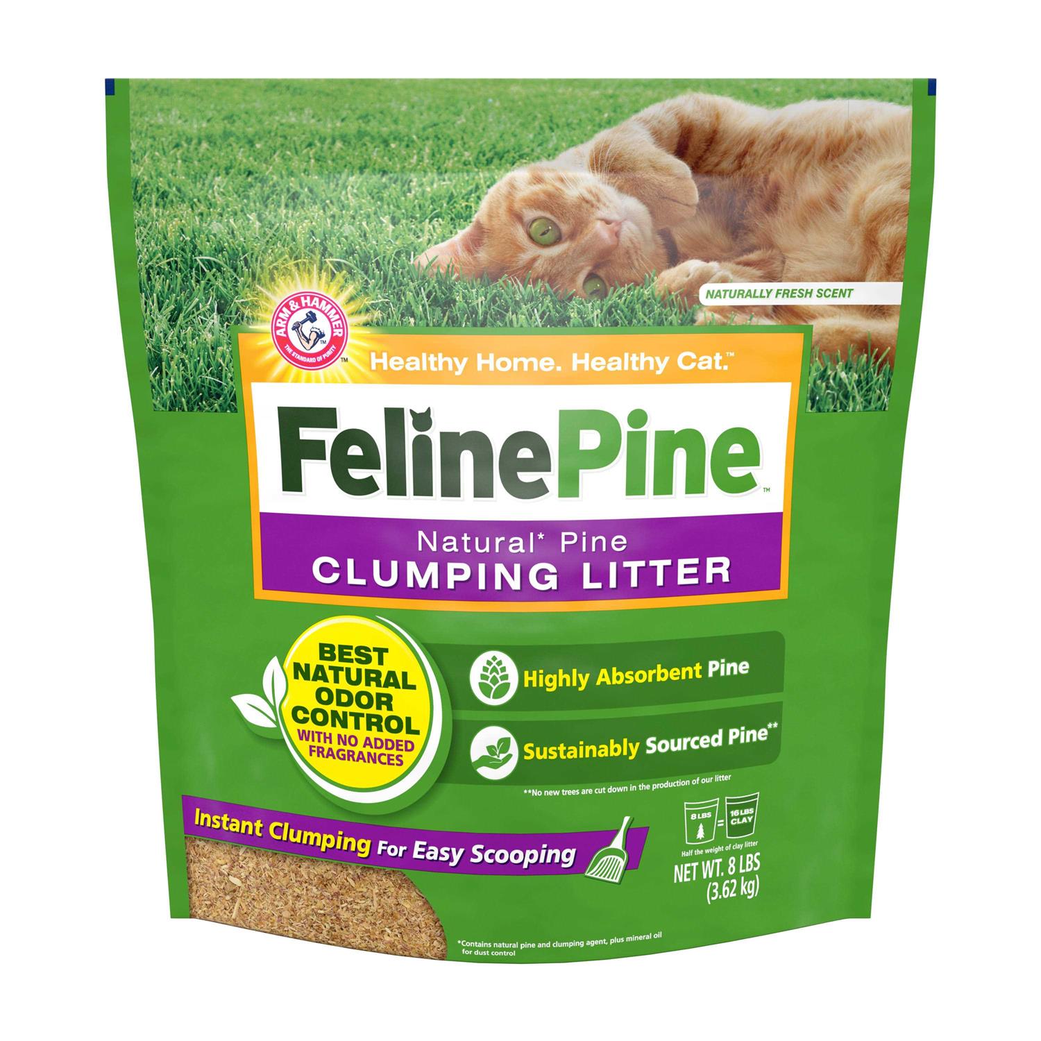 Feline Pine Clumping Cat Litter - Pet Supplies online store