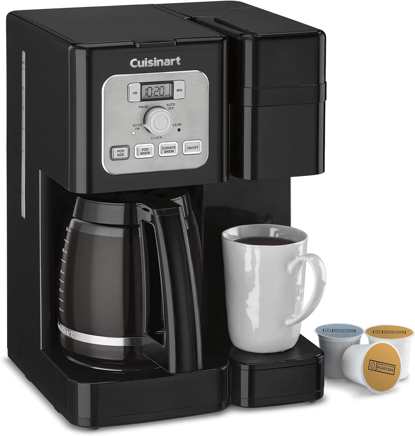 Open Box Cuisinart SS-12 Coffee Center Brew Basics,12 cups - Black/Silver