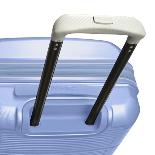 American Tourister Stratum 2.0 Expandable Hardside Luggage with Spinner Wheels, Purple Haze, Carry-on