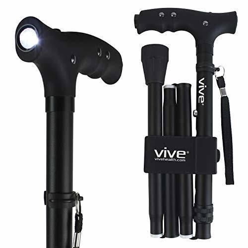 Vive LED Folding Cane with Light Adjustable