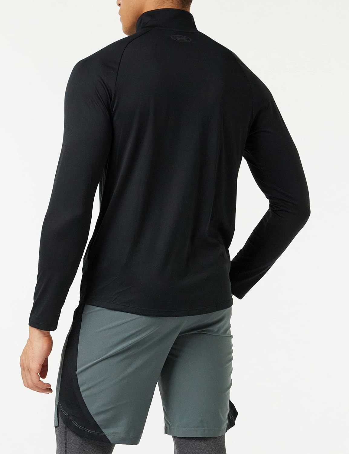 Under Armour Men's UA Tech™ ½ Zip Long Sleeve MD Black