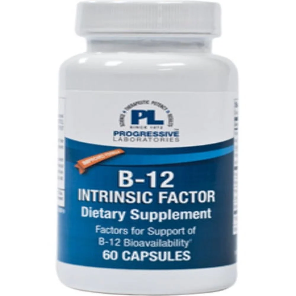 Progressive Labs- B-12 Intrinsic Factor 60 caps