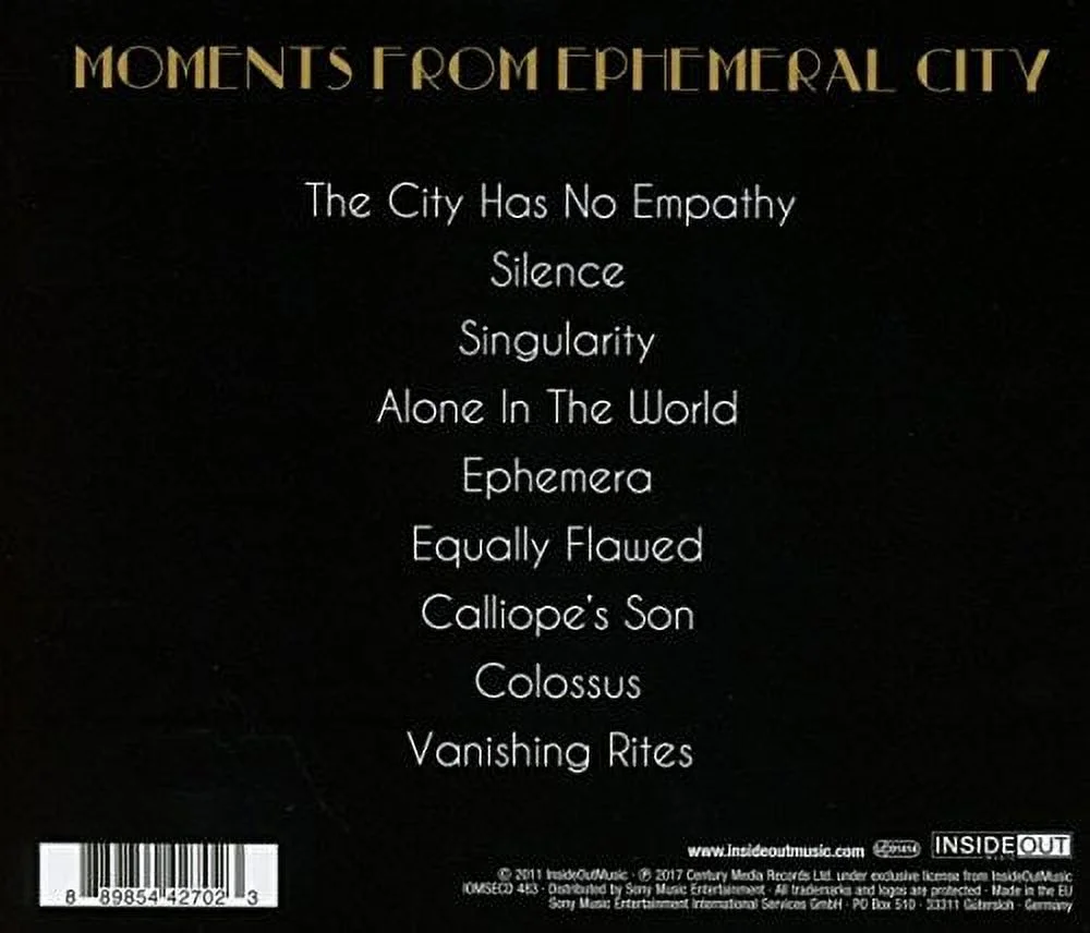 Moments From Ephemeral City (CD)