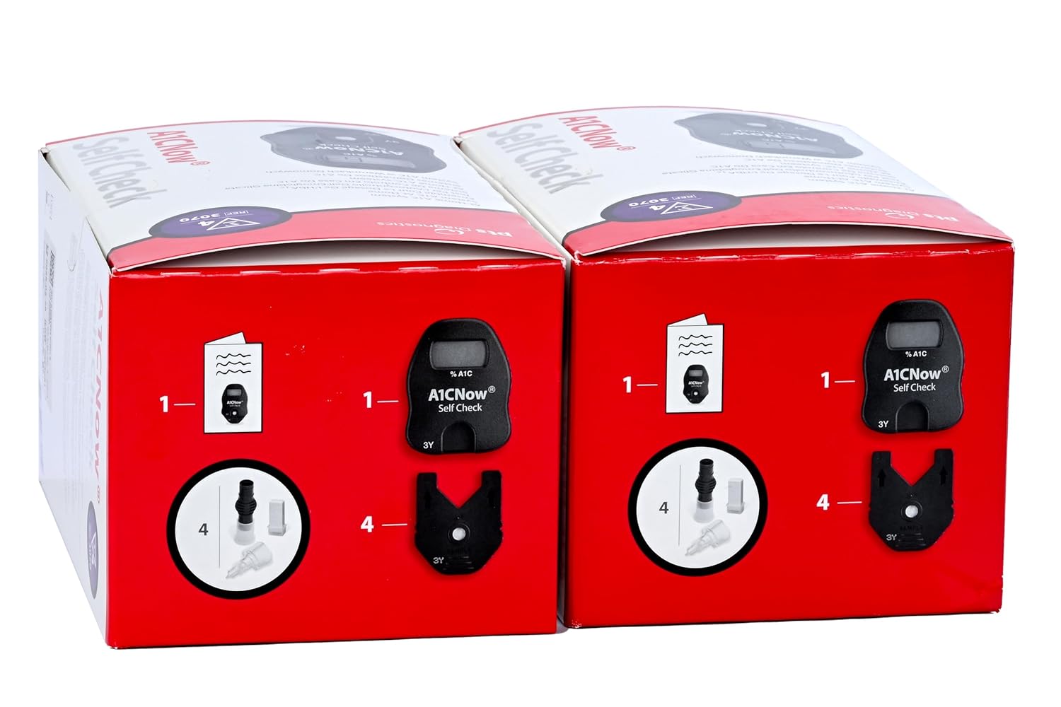 A1CNow glycated Hemoglobin - HbA1c, Hemoglobin A1C Multi-Test System 8 Tests