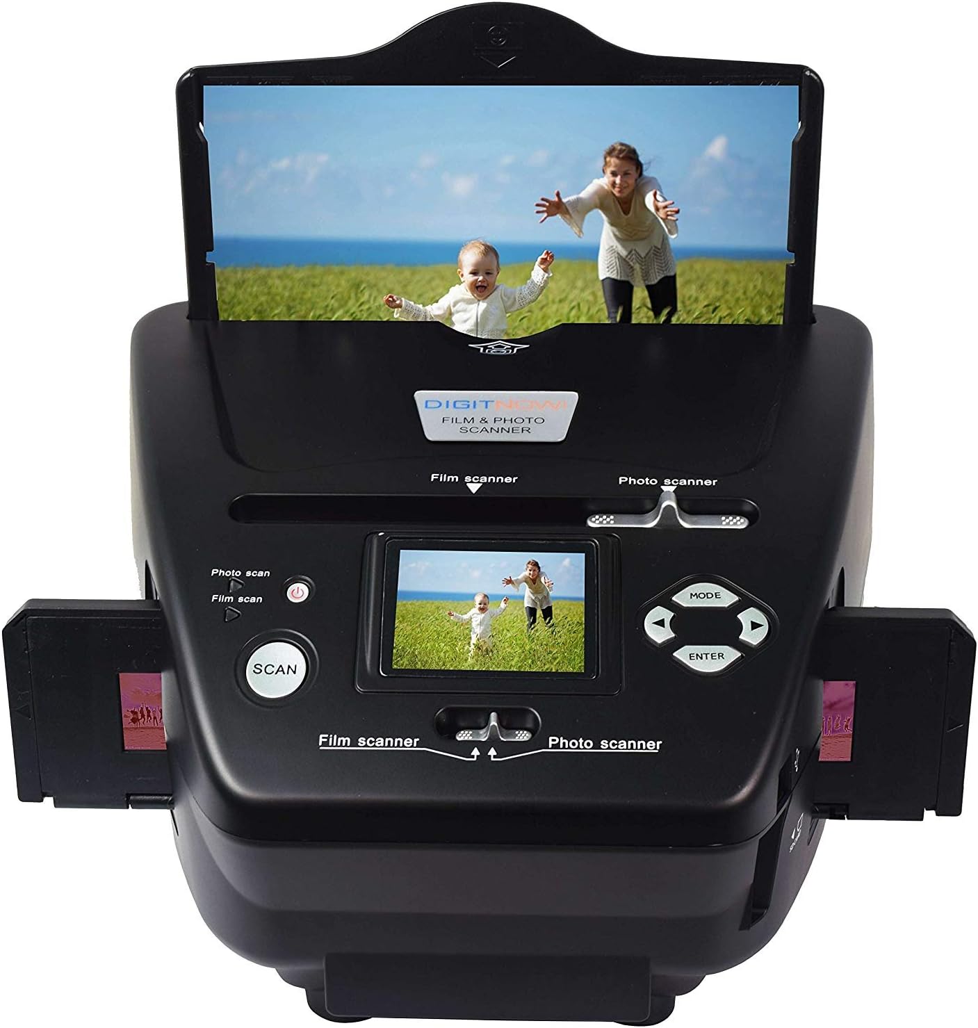 DIGITNOW All-in-One High Resolution 16MP Film Scanner, with 2.4