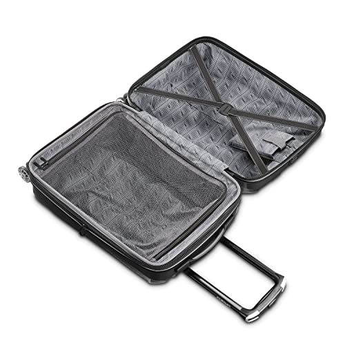 Samsonite Centric 2 Hardside Expandable Luggage with Spinner Wheels, Black, Carry-On 20-Inch