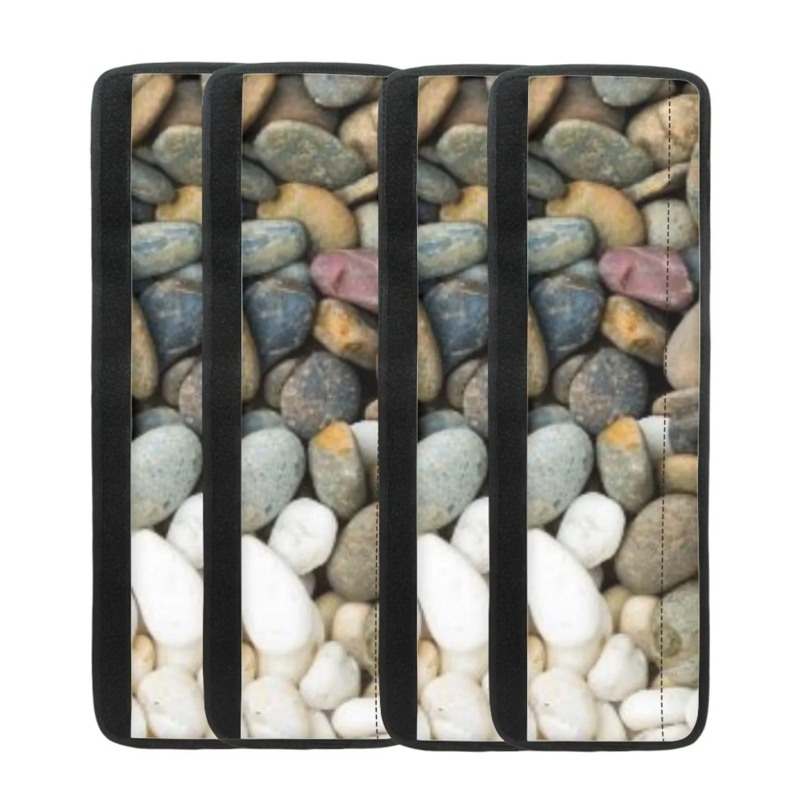 Kuiaobaty Refrigerator Door Handle Cover Keep Home Appliance Clean from Food Drips Oid Liquid Stain 4 Pieces Cobblestone Refrigerator Handle Gloves for Oven Fridge Cabinet