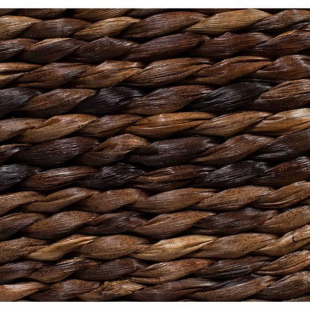 BirdRock Home Seagrass Accent Stool - Made of Hand Woven Seagrass