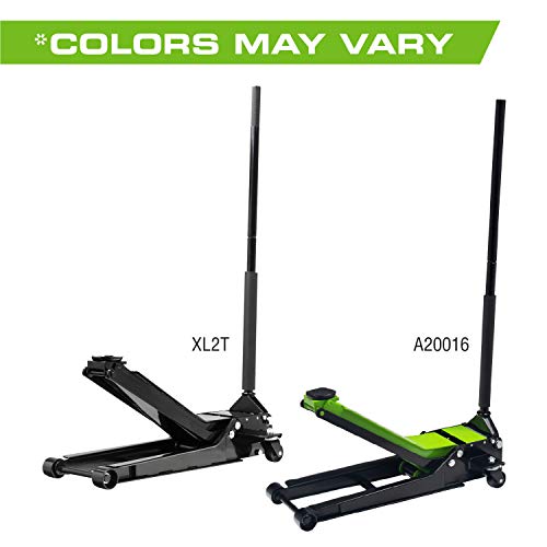 ARCAN Tools 3-Ton Quick Rise Aluminum Floor Jack with Dual Pump Pistons & Reinforced Lifting Arm (A20018_A20019)