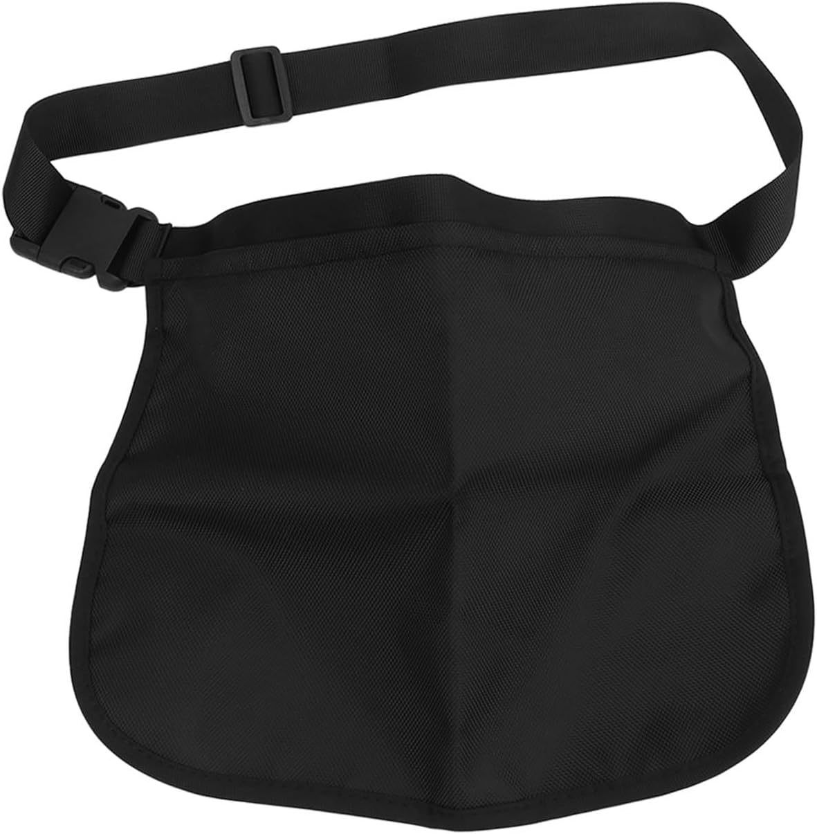 Versatile Sports Accessory – High-Capacity, Lightweight & Adjustable Waist Belt Bag Pouch, Crafted in Durable Black Oxford Cloth – Your Perfect Golf, Cycling & Running Gear Companion