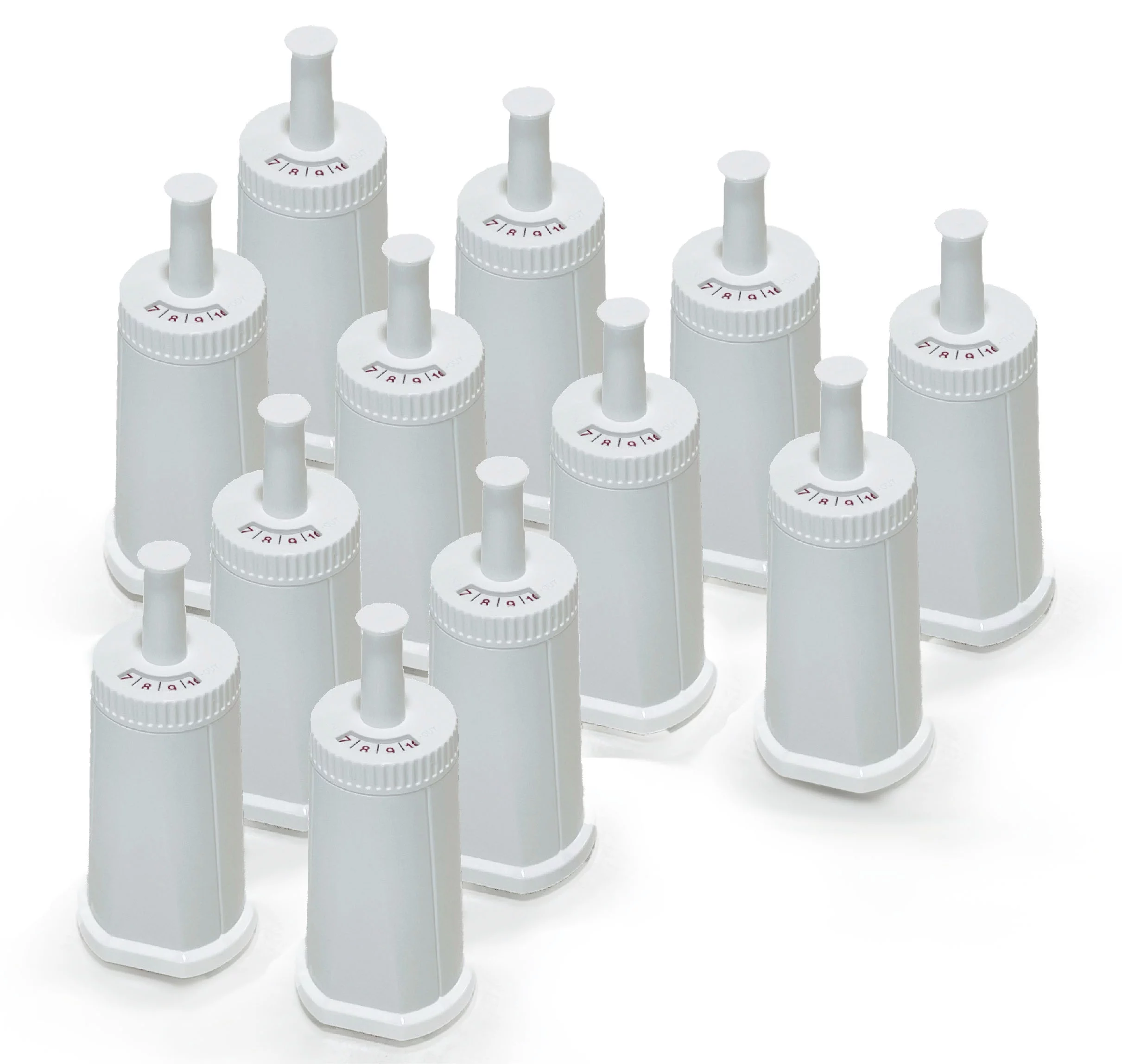 Nispira BES008 Water Filter Compatible with Sage ClaroSwiss for Breville Espresso Machine Oracle Touch BES990, Bambino Plus BES920, Barista Pro BES878, Barista Express, Barista Touch BES880, 12 Packs