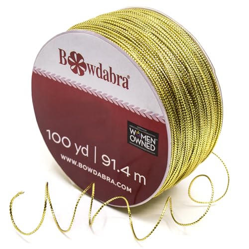 Bowdabra Combo, Bow Maker, Mini Bow Maker and 100 yd Gold Wire