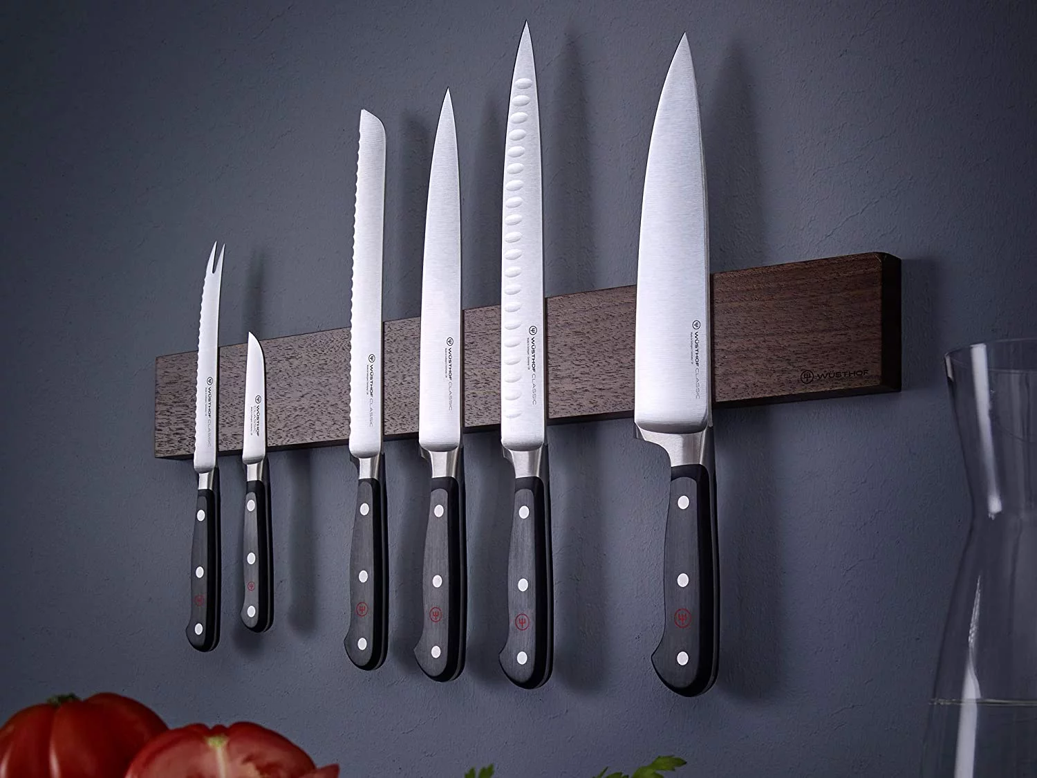Classic 4-Piece Steak Knife Set, Black